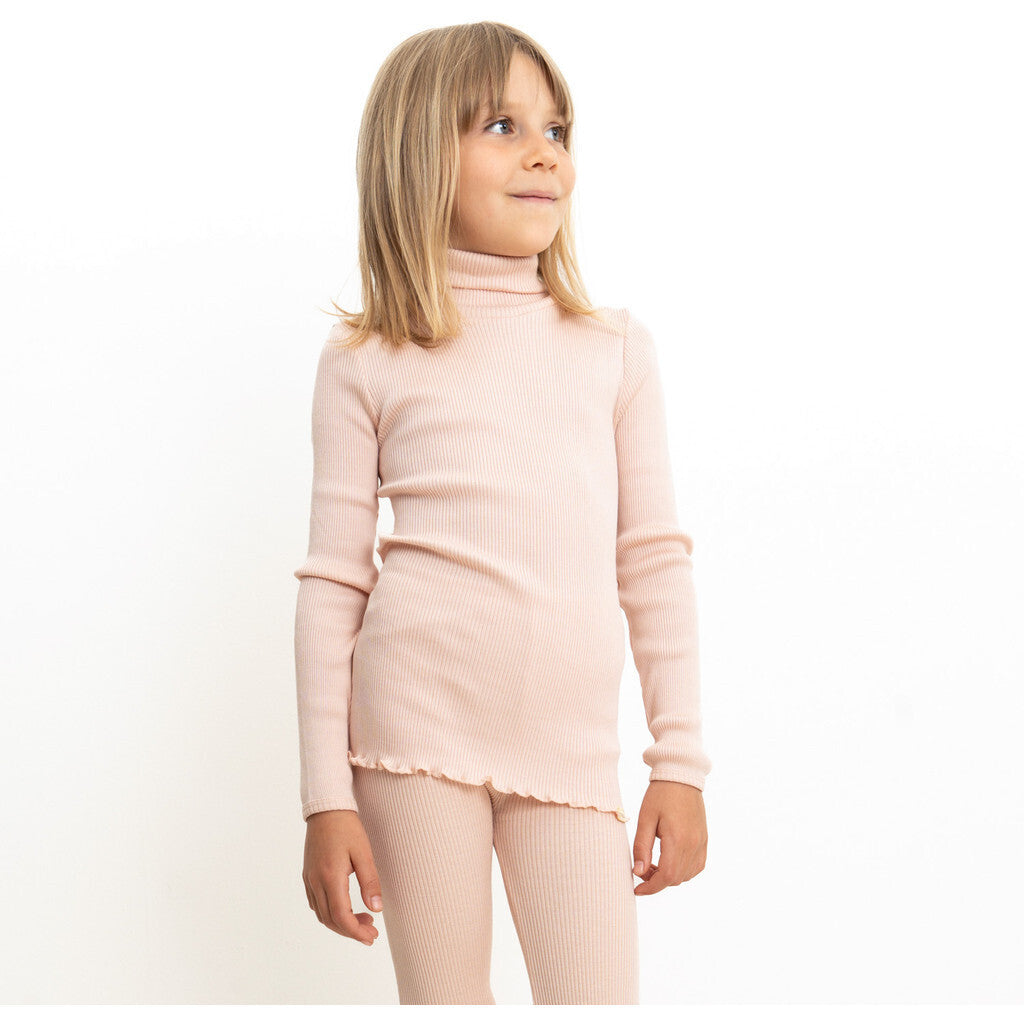 minimalisma Bui 2-6Y Turtleneck Sweet Rose