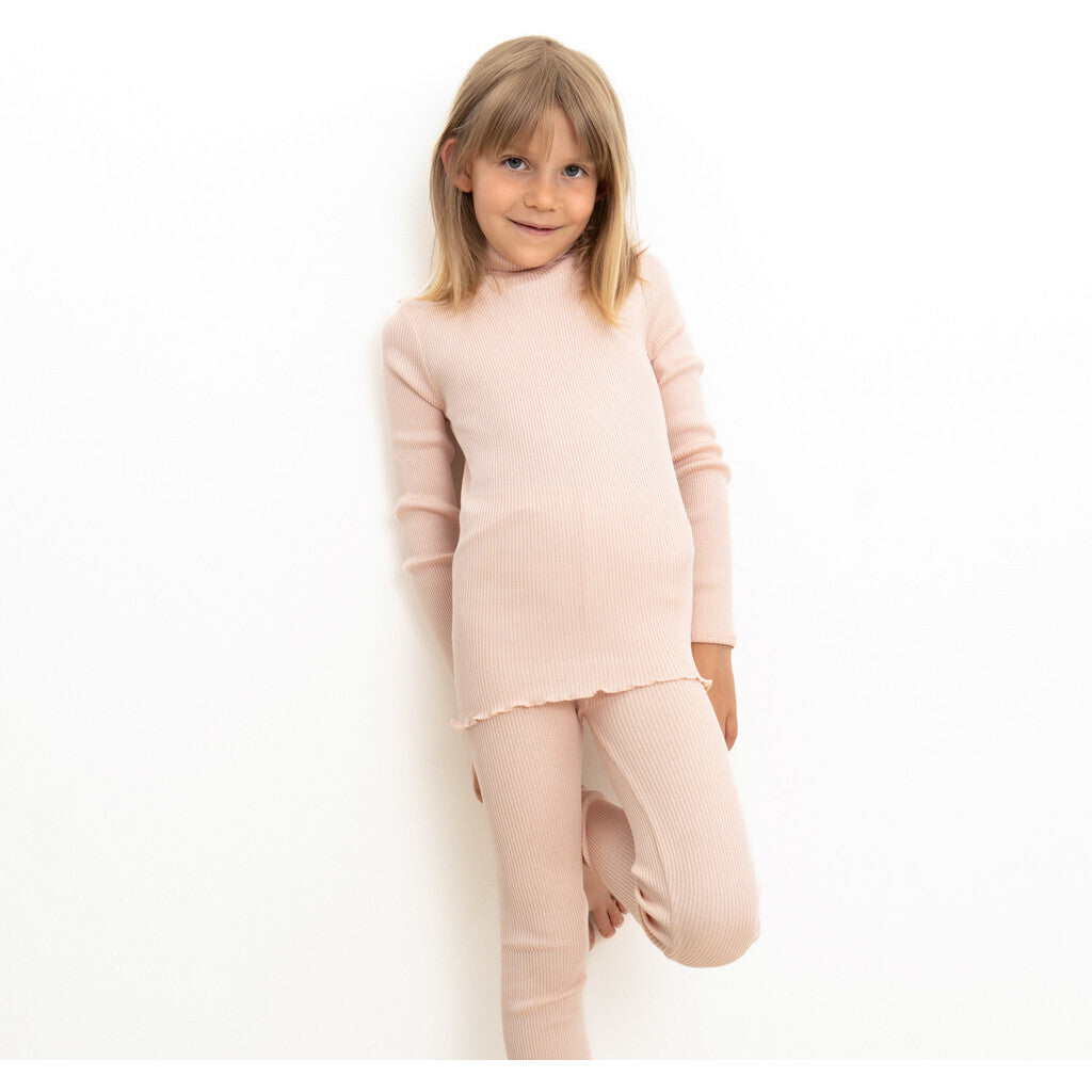 minimalisma Bui 2-6Y Turtleneck Sweet Rose