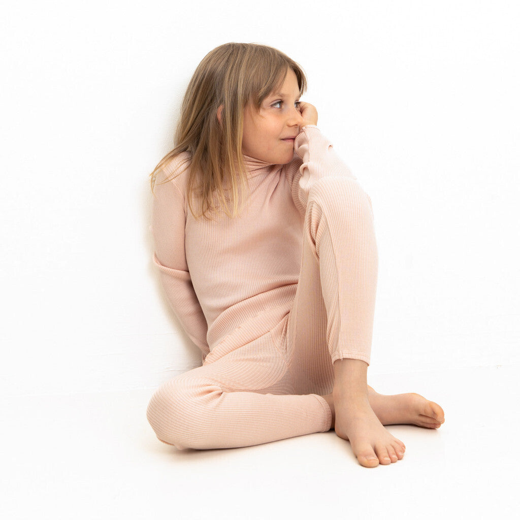 minimalisma Bui 2-6Y Turtleneck Sweet Rose