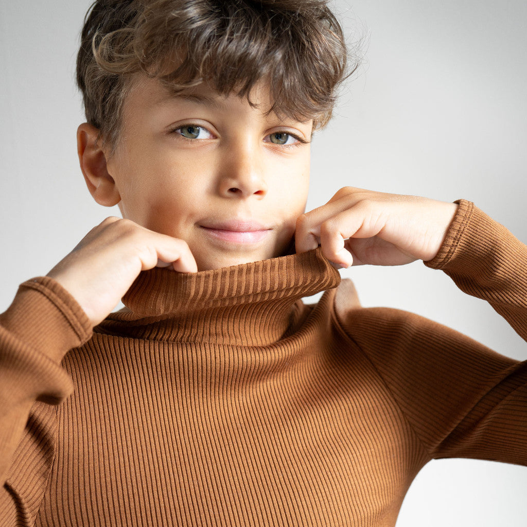 minimalisma Bui 6-14Y Turtleneck Chocolate