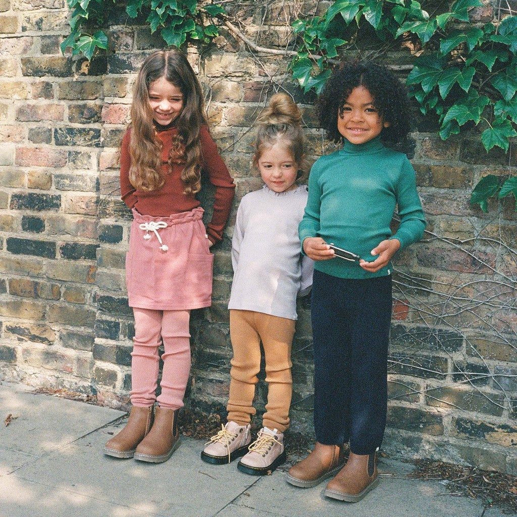 minimalisma Bui 6-14Y Turtleneck Emerald