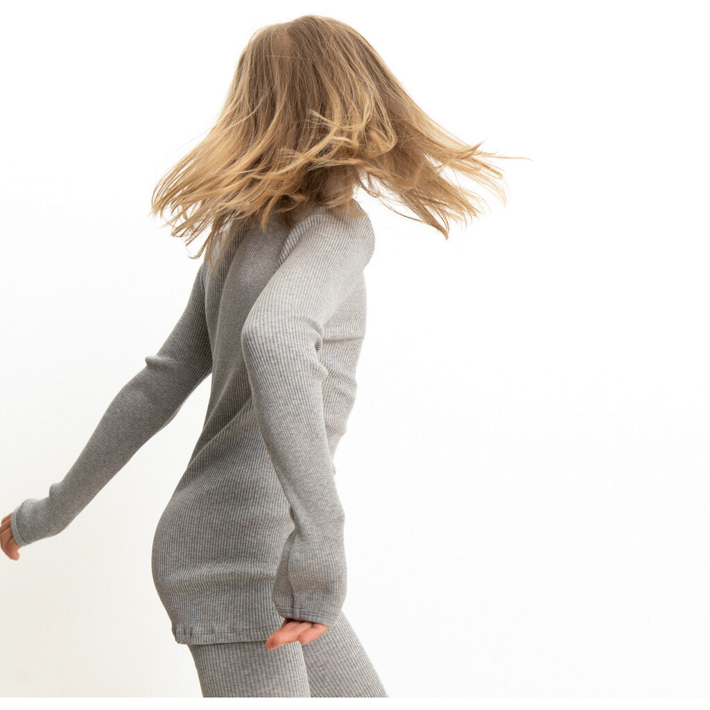 minimalisma Bui 6-14Y Turtleneck Grey Melange