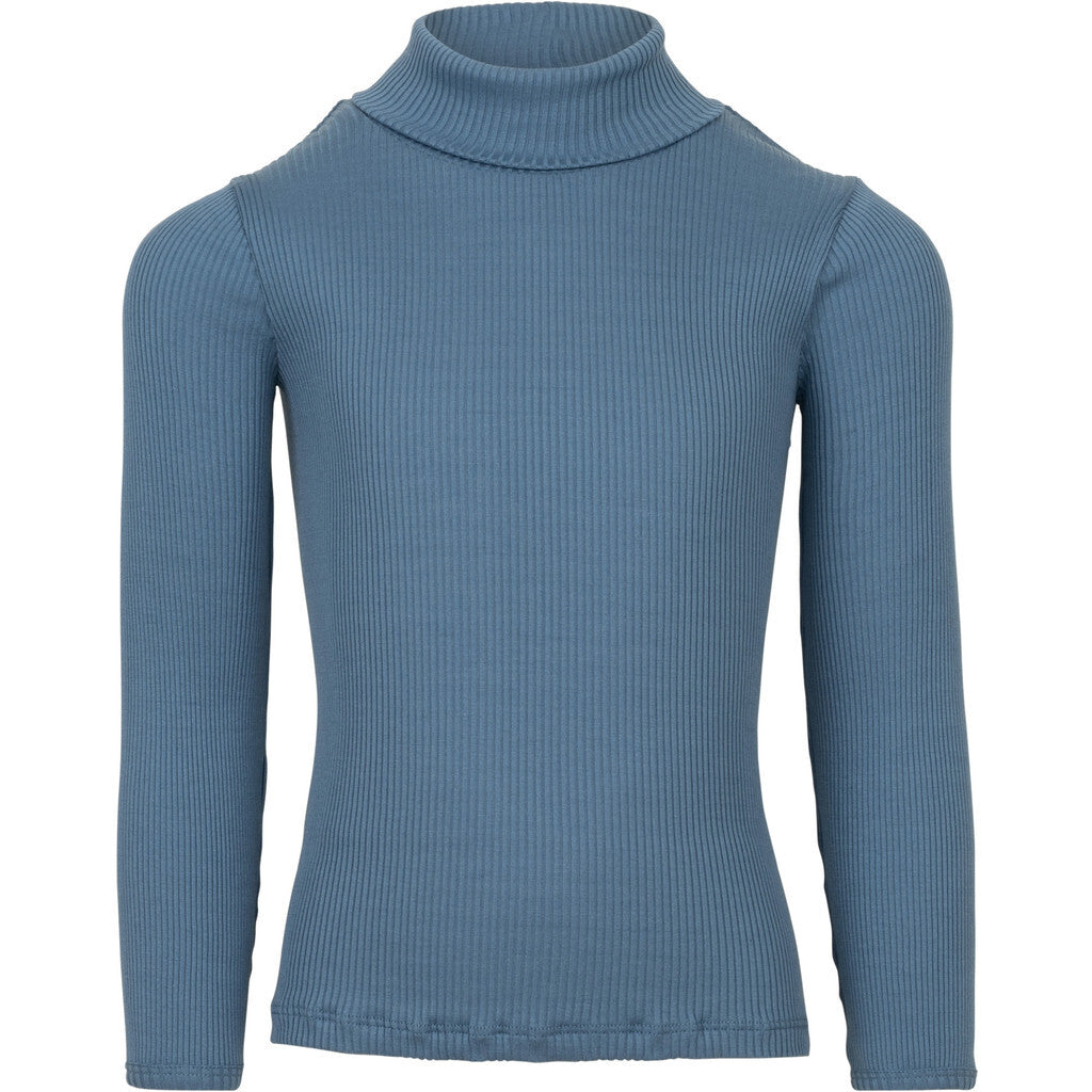 minimalisma Bui 6-14Y Turtleneck Steel Blue