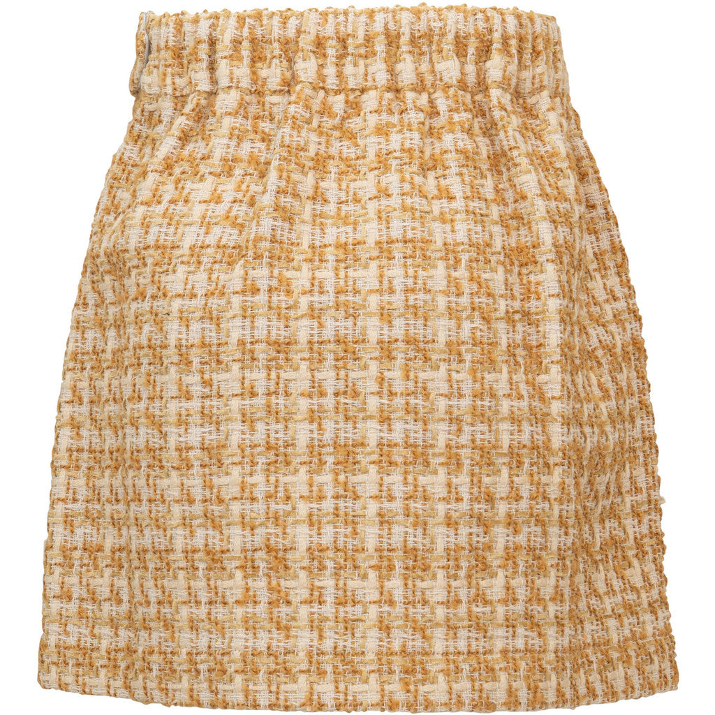 minimalisma Caia - Children's bouclé mini skirt Skirt Olive Melange