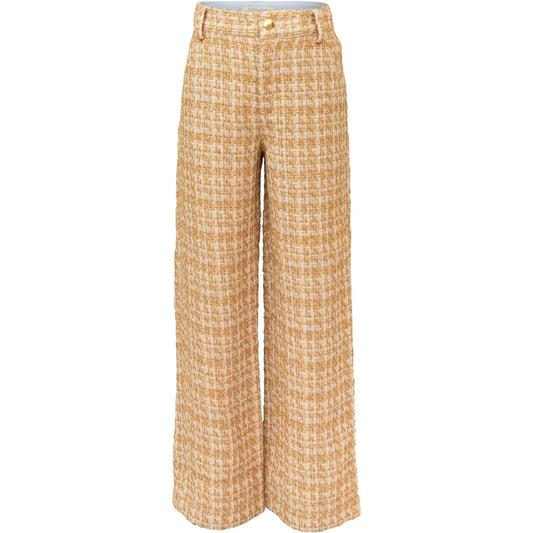 minimalisma Clever - Children's bouclé pants Leggings / pants for kids Olive Melange