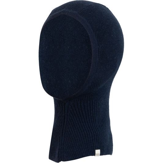 minimalisma Dante - Children's organic cotton balaclava Hat / Bonnet Dark Blue