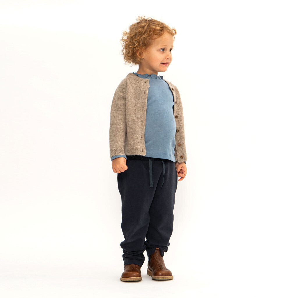 minimalisma Energi Leggings / pants for babies and kids Dark Blue