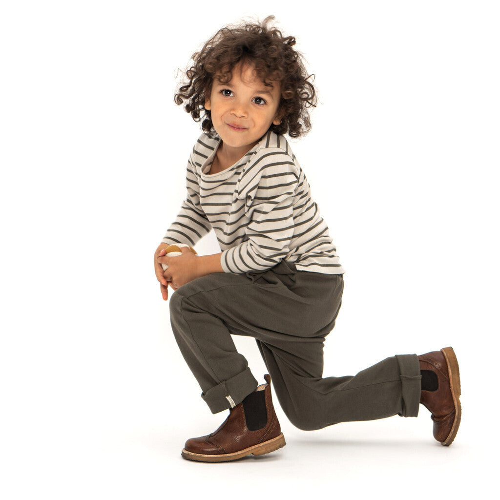 minimalisma Energi Leggings / pants for babies and kids Heather