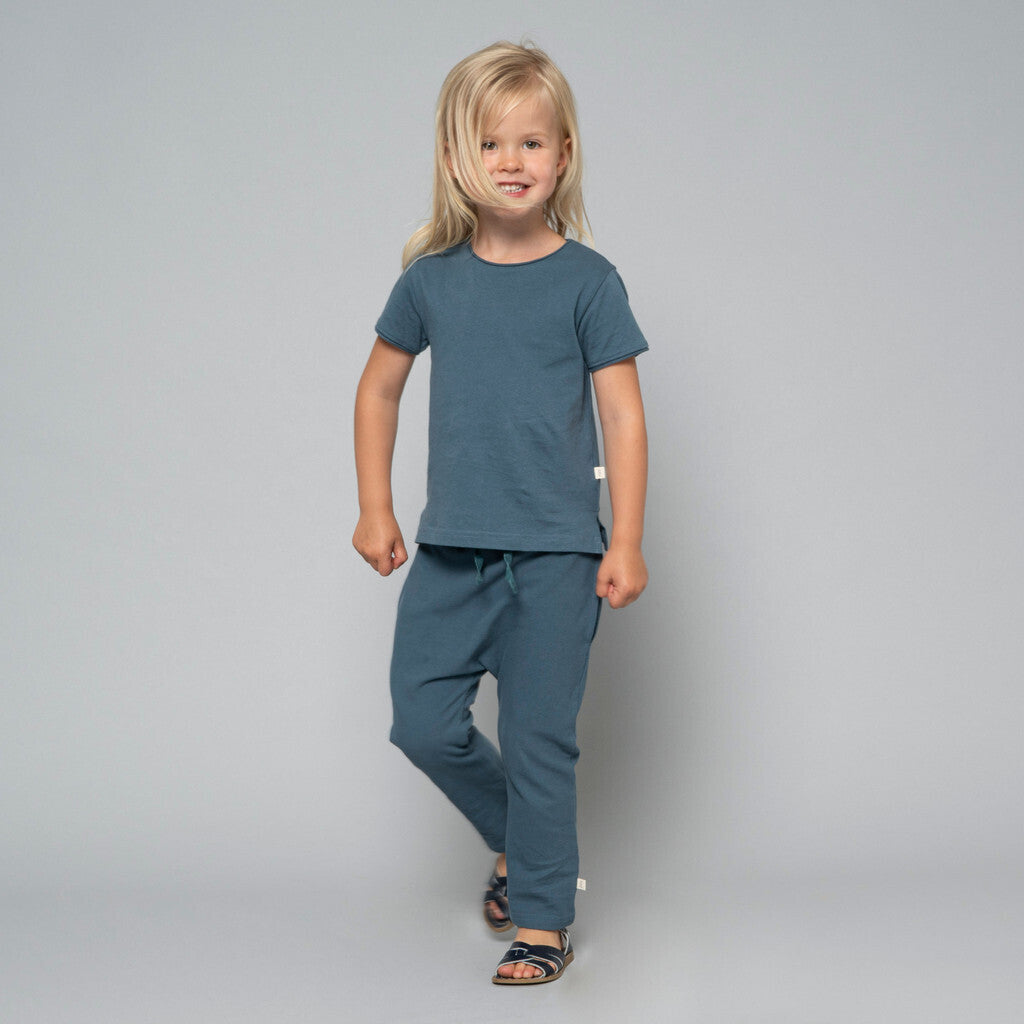 minimalisma Esrum Leggings / pants for babies and kids Deep Ocean