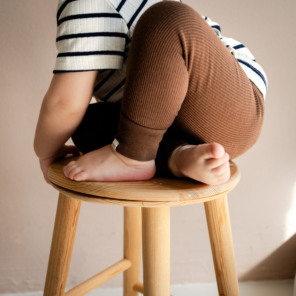 minimalisma Fame Leggings / pants for babies Truffle