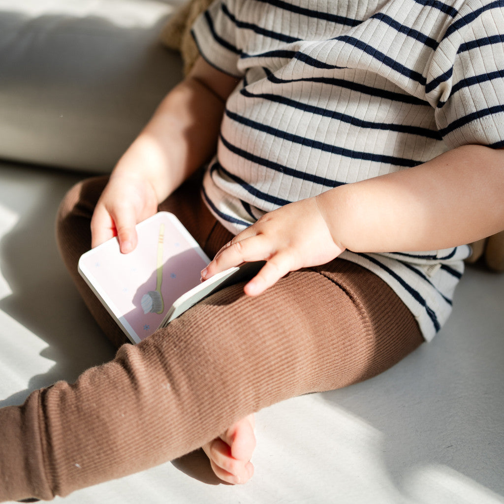 minimalisma Fame Leggings / pants for babies Truffle