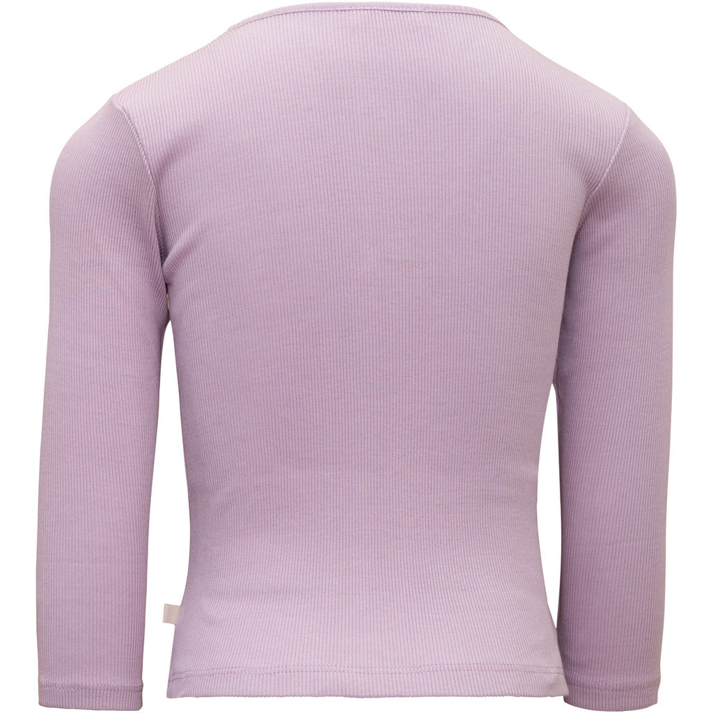 minimalisma Fantacy - Children's organic cotton long sleeve top Blouse for kids Lilac