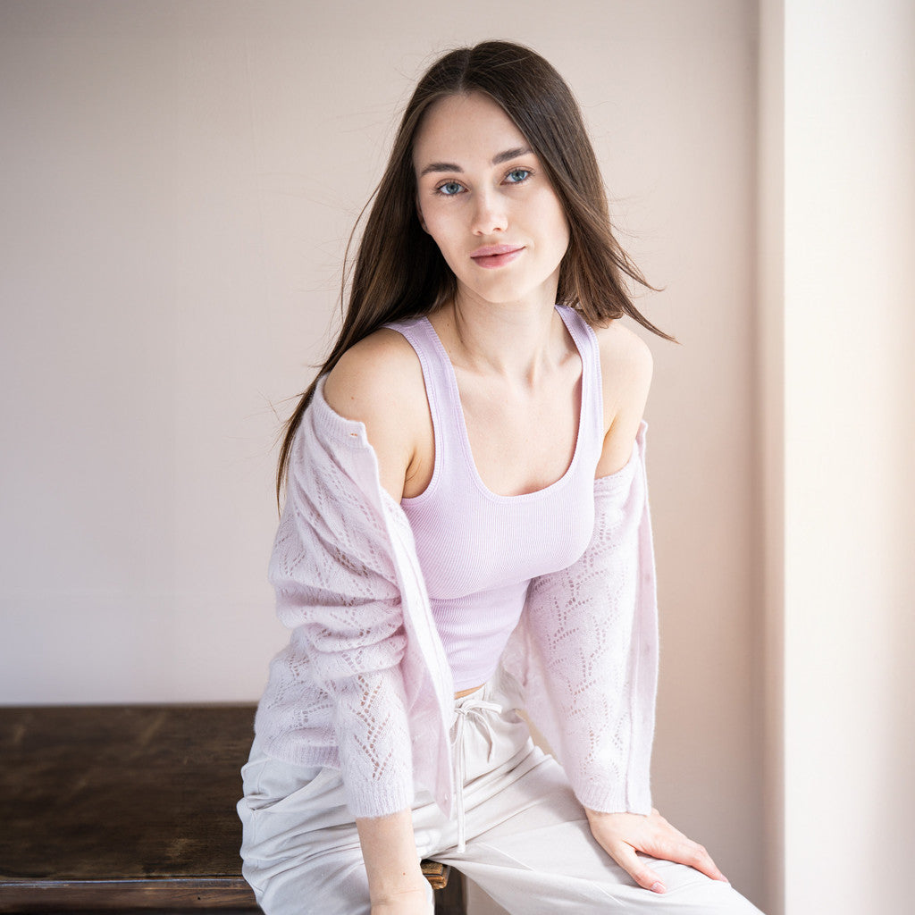 minimalisma Fawn Blouse for women Lilac