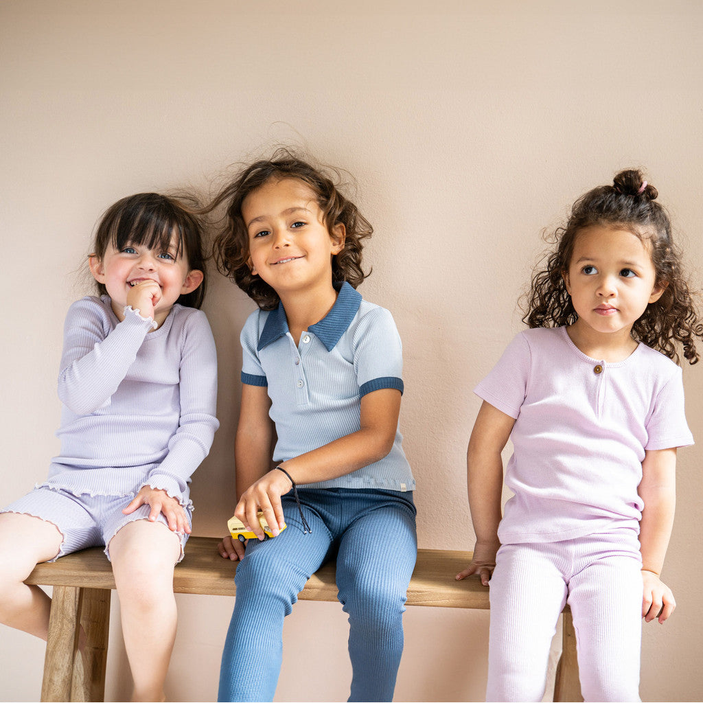 minimalisma Fleur 2-5Y Leggings / pants for kids Lilac