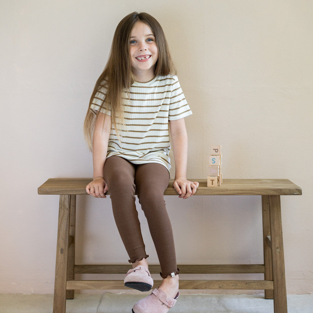minimalisma Fleur 2-5Y Leggings / pants for kids Truffle