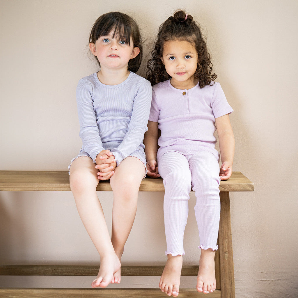 minimalisma Fleur 6-10Y Leggings / pants for kids Lilac