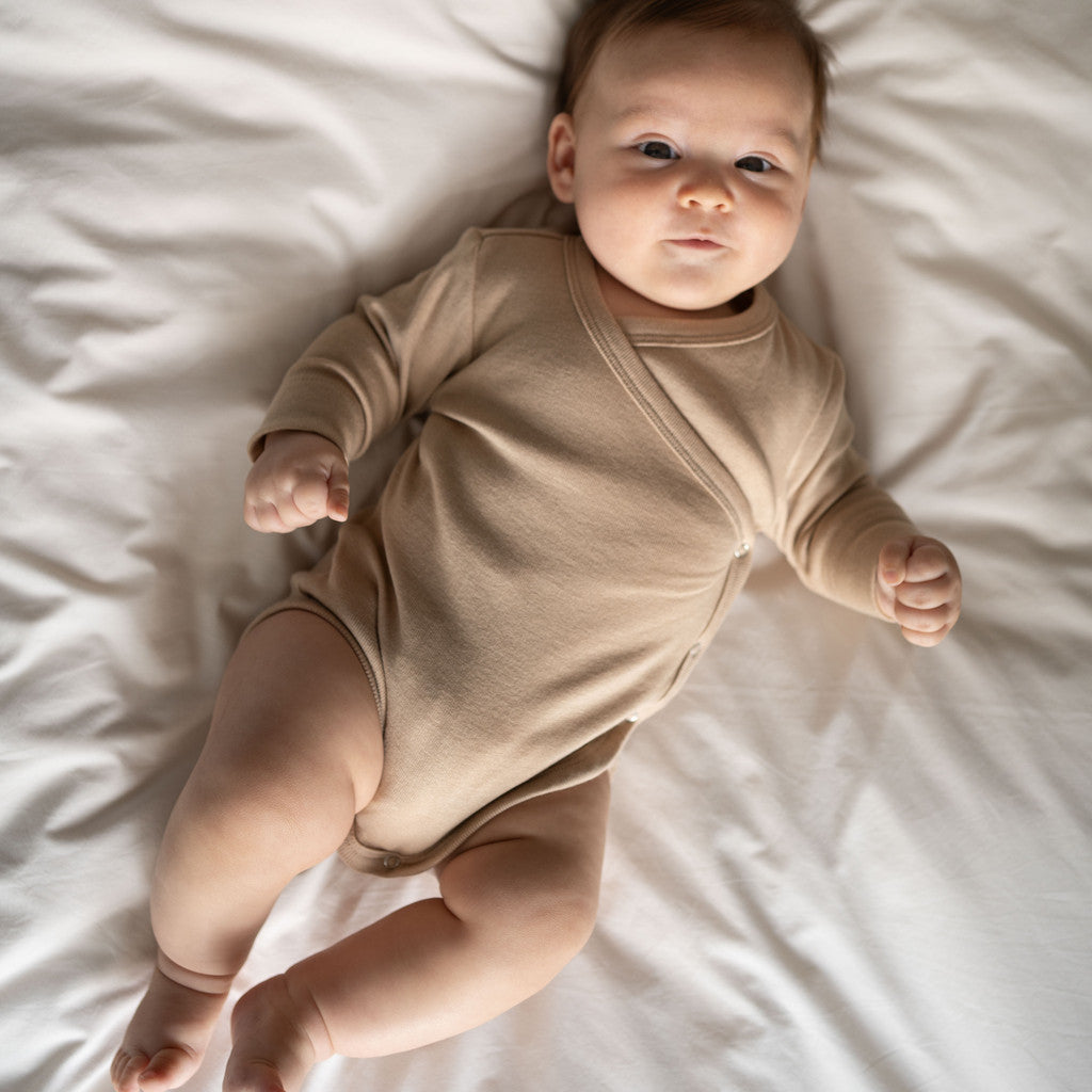 minimalisma Friday - wrap-body for babies in Egyptian Cotton (GOTS) Body Peanut