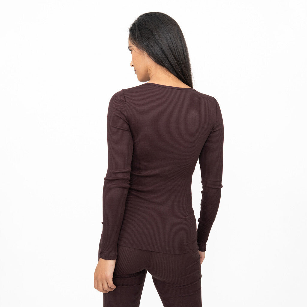 minimalisma Gerda Blouse for women Cacao