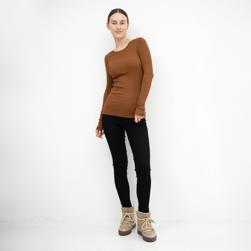 minimalisma Gerda Blouse for women Chocolate