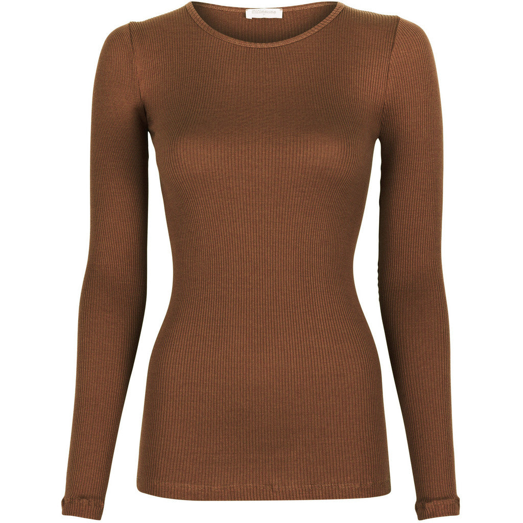 minimalisma Gerda Blouse for women Chocolate