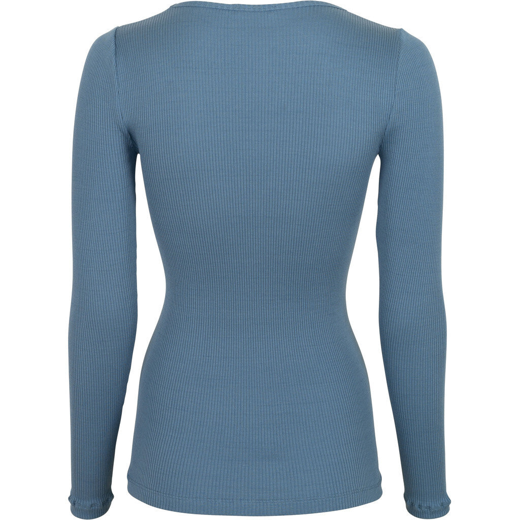 minimalisma Gerda Blouse for women Steel Blue