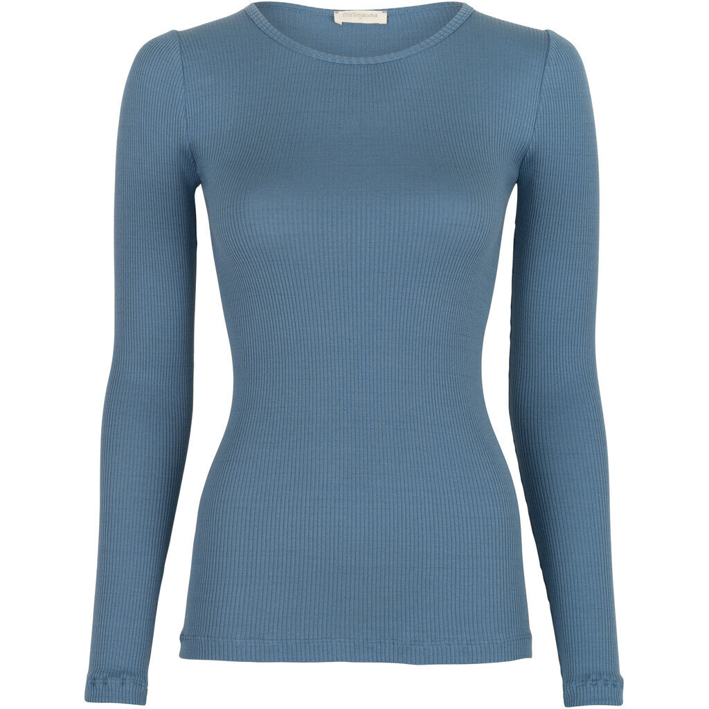 minimalisma Gerda Blouse for women Steel Blue