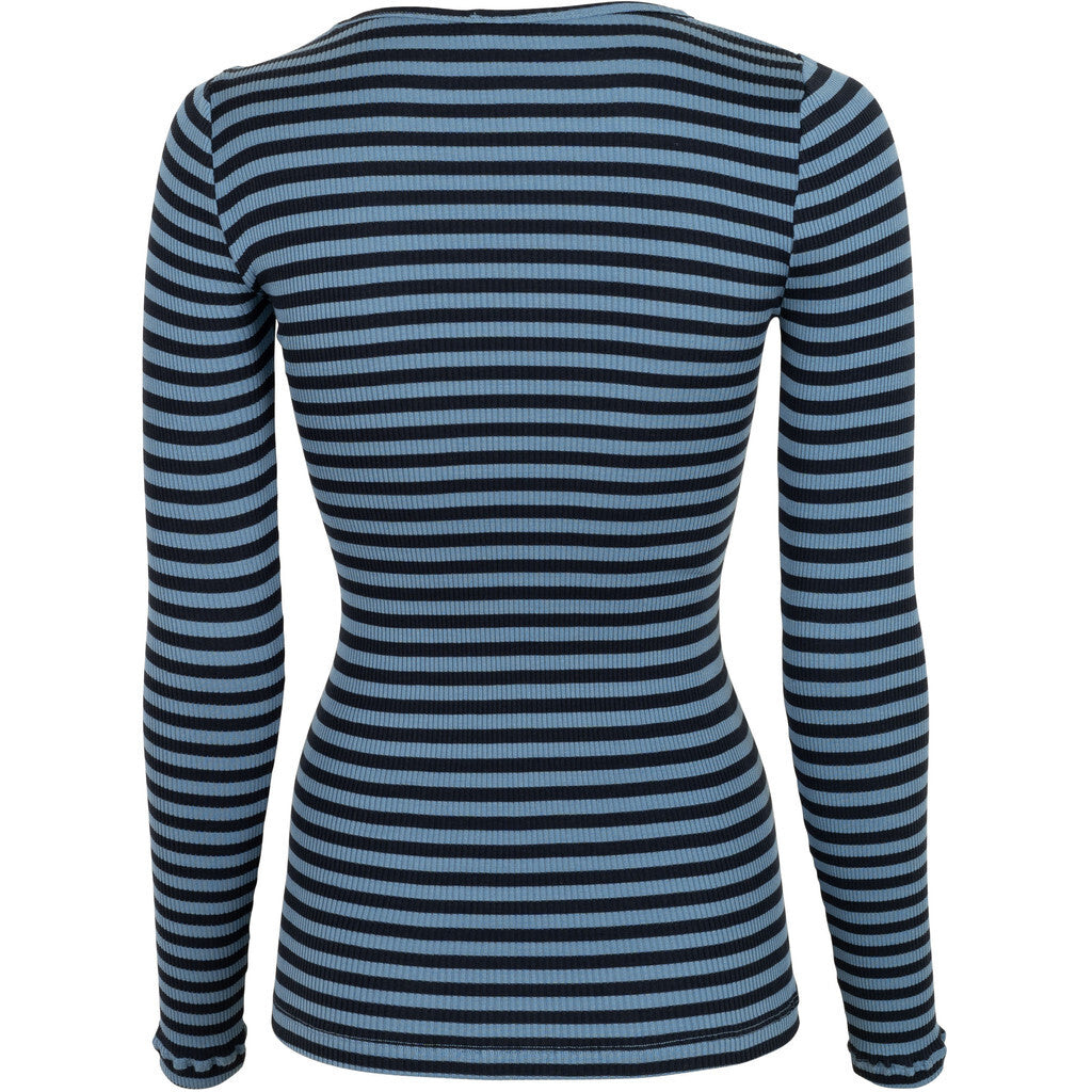 minimalisma Gerda Blouse for women Steel Stripes