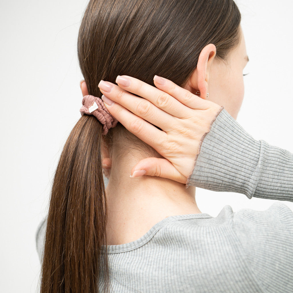 minimalisma Gerda-frill Blouse for women Grey Melange