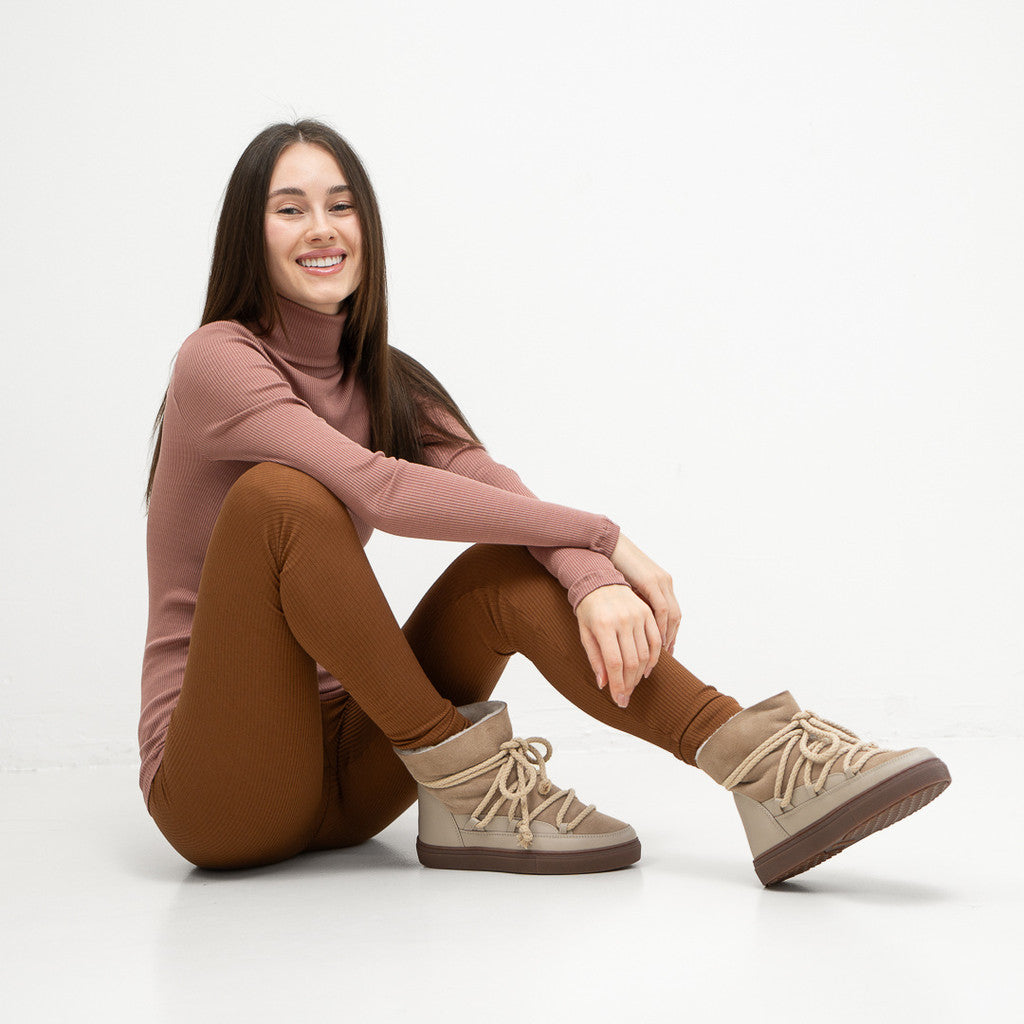 minimalisma Greater Leggings / pants for women Chocolate