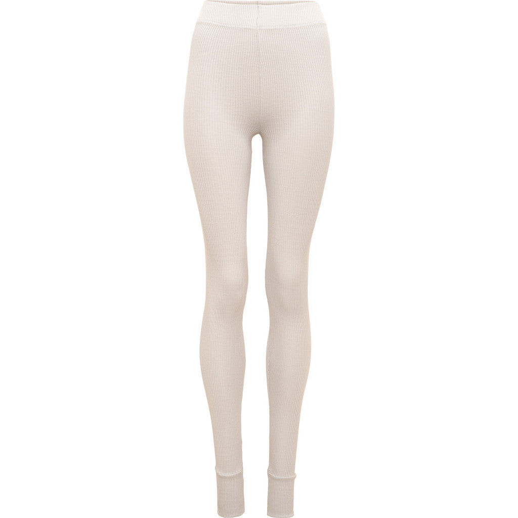 minimalisma Greater - Women's silk leggings Leggings / pants for women Ecru