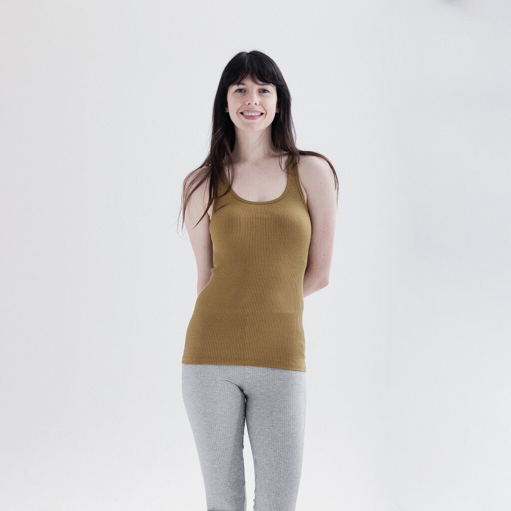 minimalisma Gudrun classic Blouse for women Seaweed