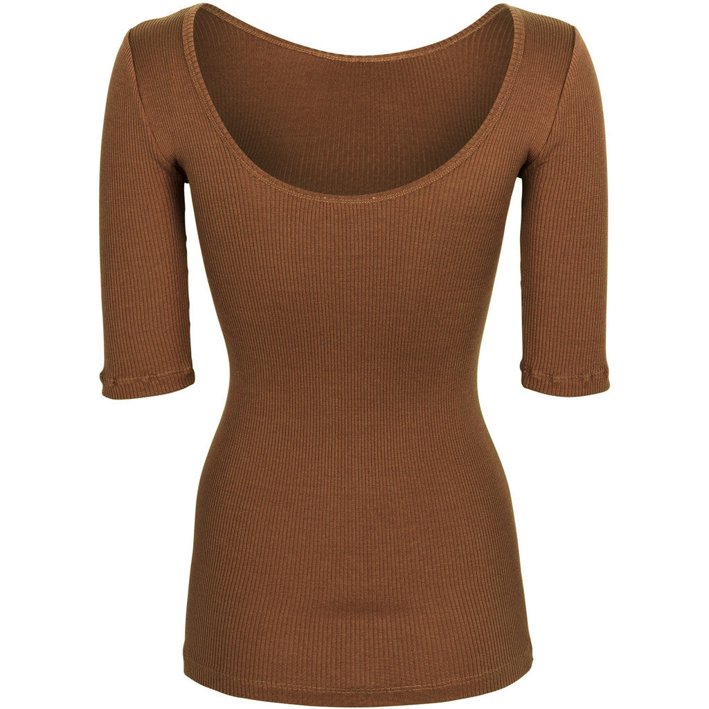 minimalisma Gym Blouse for women Chocolate