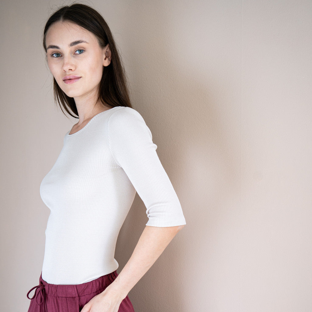 minimalisma Gym Blouse for women Ecru