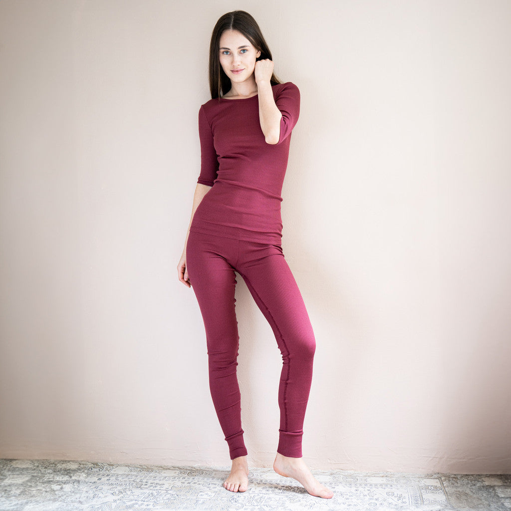 minimalisma Gym Blouse for women Pomegranate
