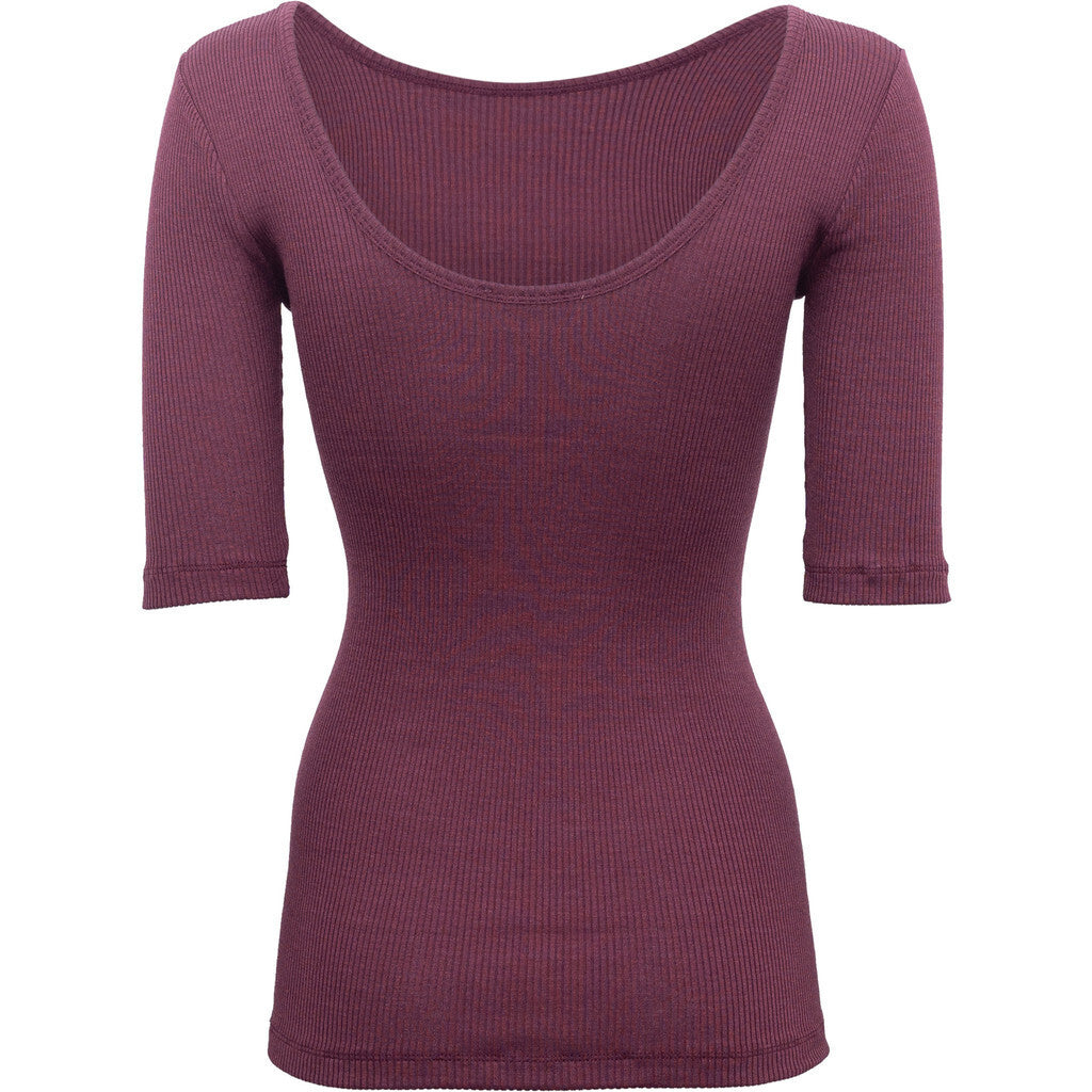 minimalisma Gym Blouse for women Ruby Red