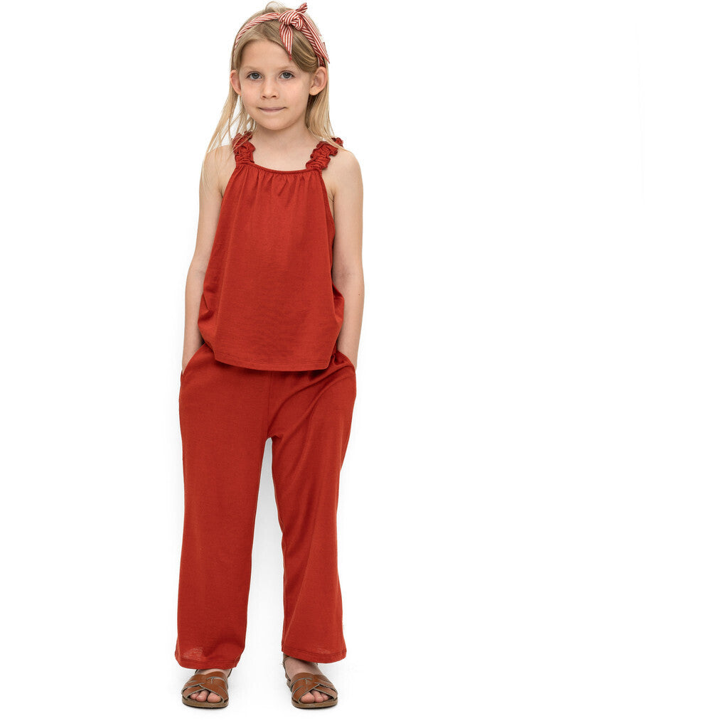 minimalisma Hello 6-12Y Blouse for kids Poppy Red