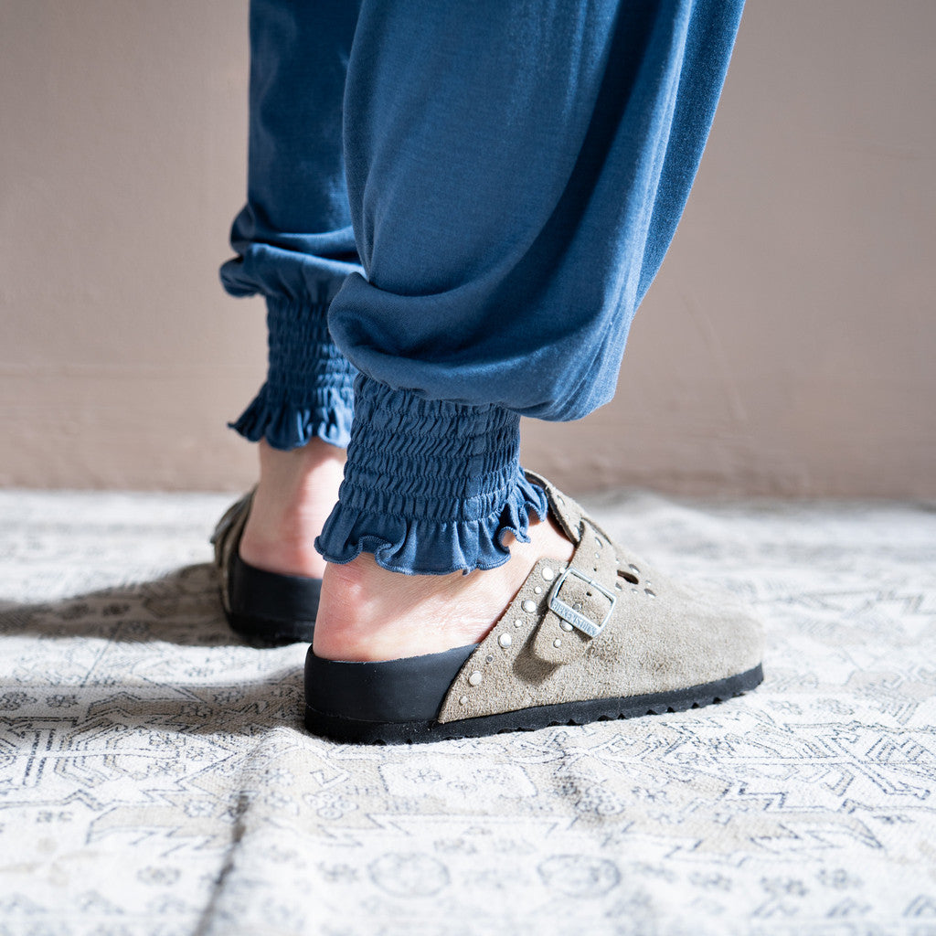 minimalisma Hortensia Leggings / pants for women Fjord Blue