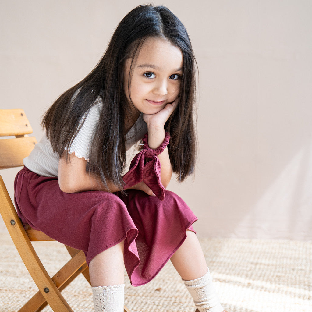 minimalisma Hydra 6-12Y Skirt Pomegranate