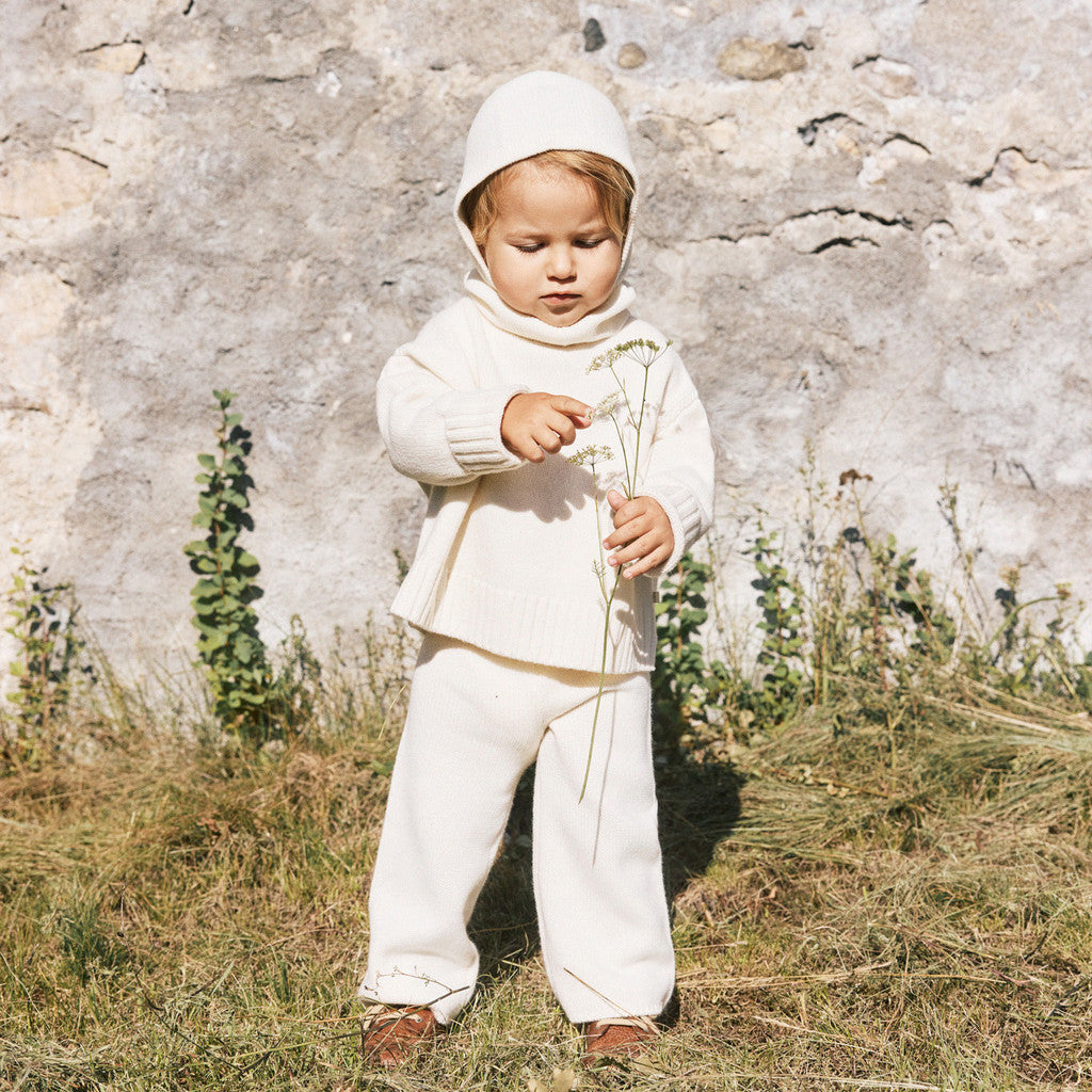 minimalisma Idase-Z Leggings / pants for kids White