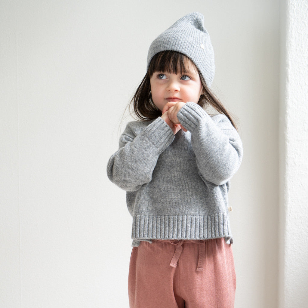 minimalisma Idea Hat / Bonnet Grey Melange