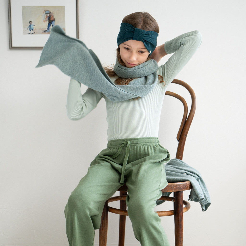 minimalisma Igloo Bib / Hairband / Acc Spearmint Melange