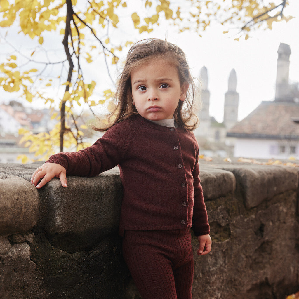 minimalisma Illusion 2-5Y Blouse for kids Ruby Red