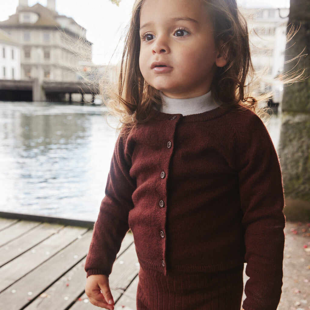 minimalisma Illusion 2-5Y Blouse for kids Ruby Red