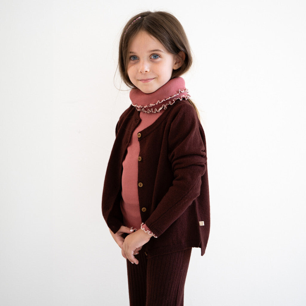 minimalisma Illusion 6-10Y Blouse for kids Ruby Red