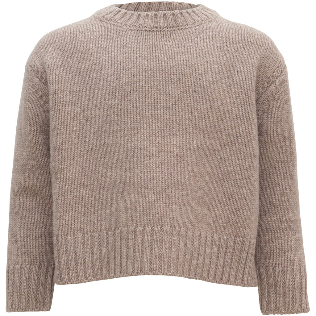 minimalisma Imagine - Children's cashmere/wool sweater Blouse for kids Cold Haze