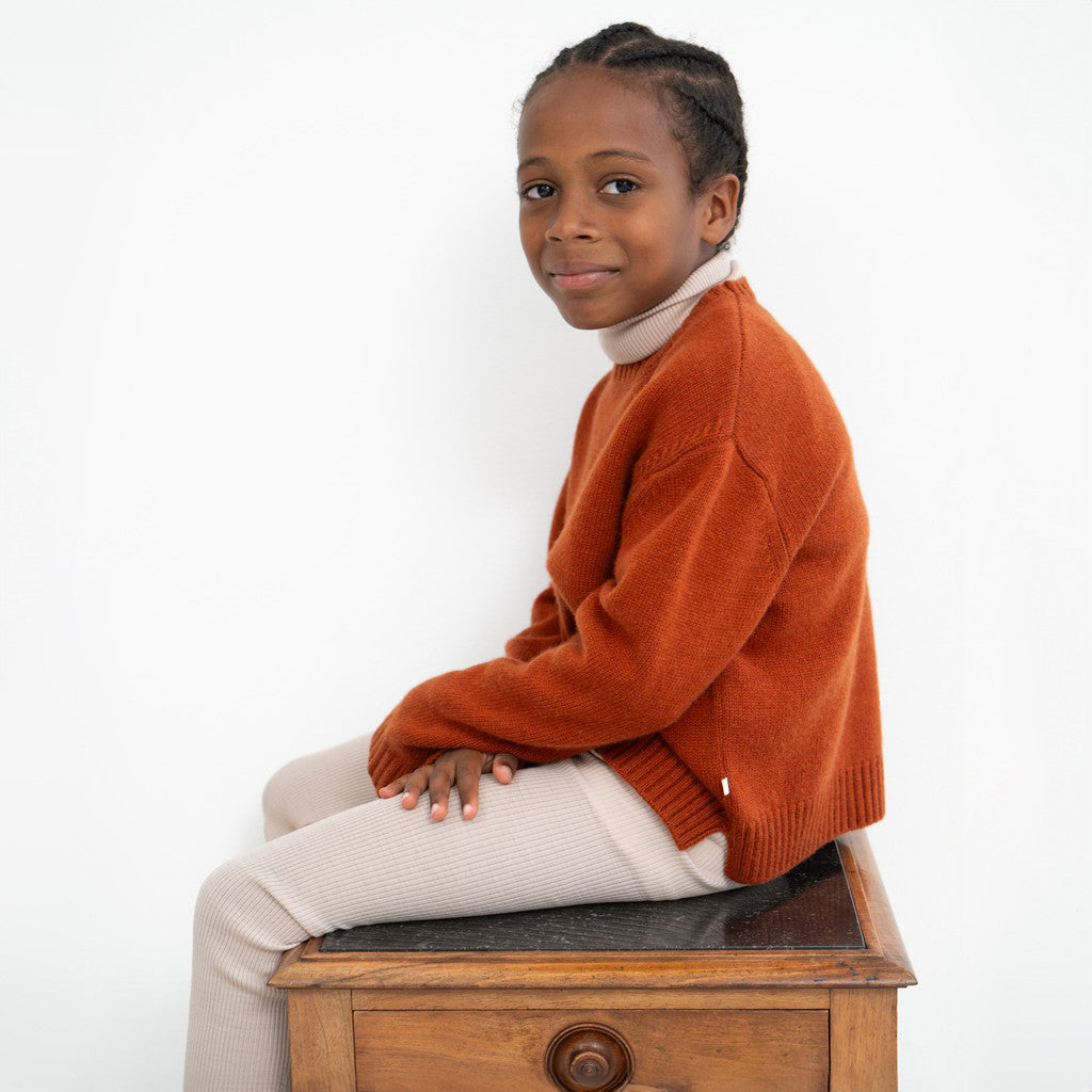 minimalisma Imagine 2-5Y Blouse for kids Dark Rust