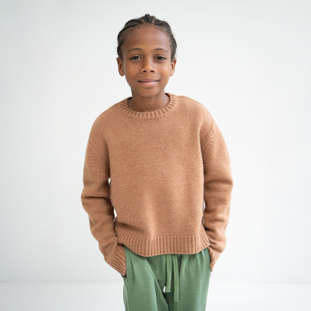 minimalisma Imagine 6-10Y Blouse for kids Camel