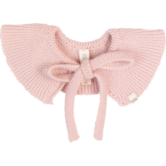 minimalisma Impress - Children's cashmere/wool collar Bib / Hairband / Acc Sweet Rose