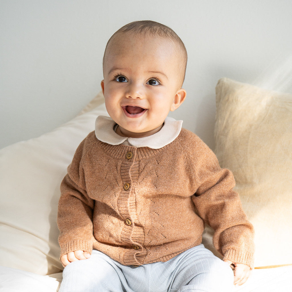 minimalisma Inka 0-18M Blouse for babies Camel