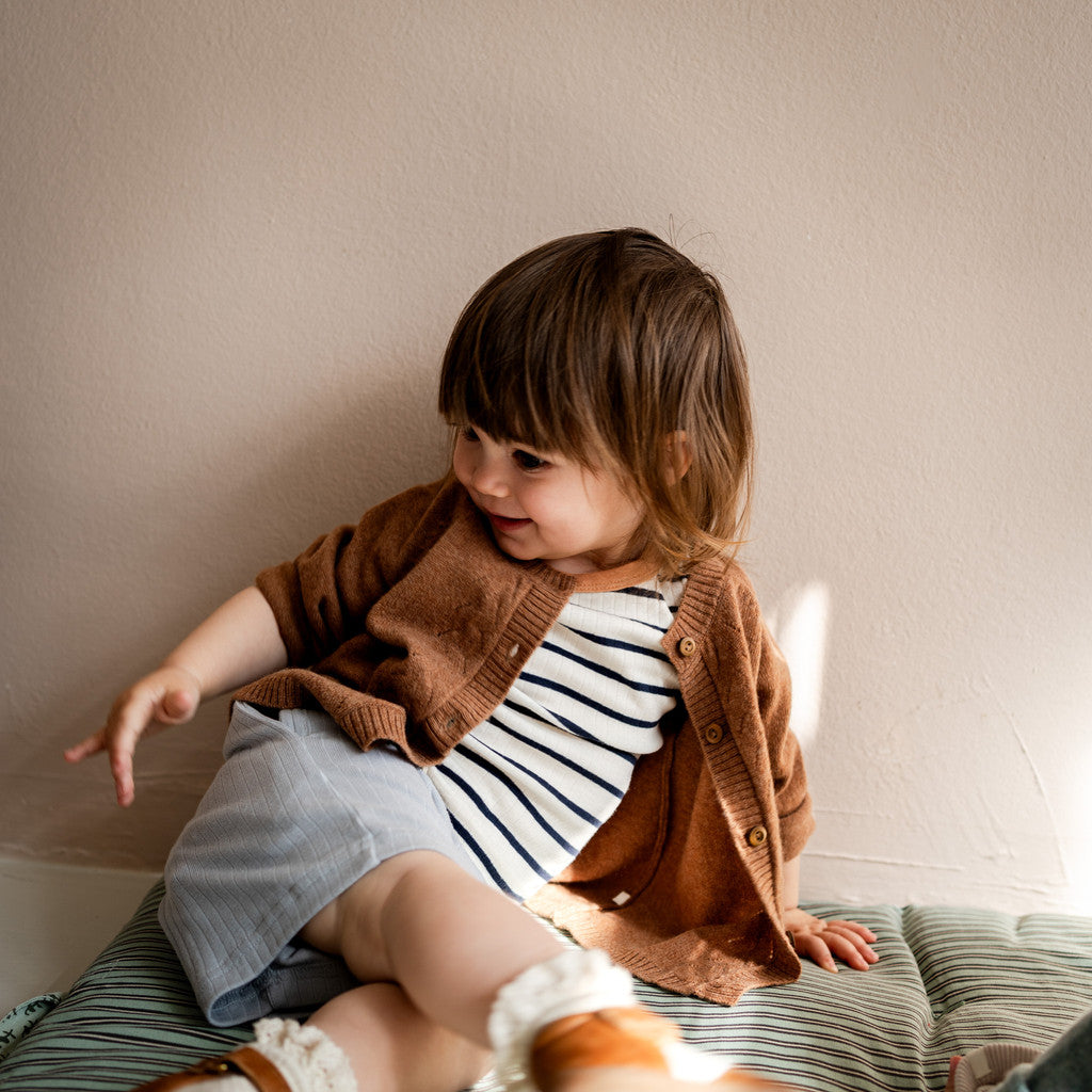 minimalisma Inka 2-5Y Blouse for kids Camel